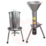 Saftpressen-Set Profi 40L Edelstahl