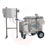 Milchtransportbehälter MilkCab 500L mit Elektroantrieb, 4-Rad, 24kW