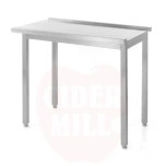 Mahalaadimislaud nõudepesumasinatele, pritsmevaba - poltidega kinnitatud, HENDI, Kitchen Line, 1100x600x(H)850mm