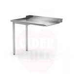 Nõudepesumasinate mahalaadimislaud, HENDI, vasak pool, 1000x700x(H)850mm