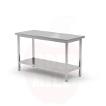 Keskne töölaud - poltidega, HENDI, Profi Line, 1400x700x(H)850mm