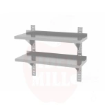 Regal, verstellbar, Double wall, with 2 brackets, 800x300x, HENDI, (H)600mm