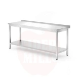 Laud, Riiuliga seina - poltidega, sügavus 700 mm, Profi Line, 1800x700x850 mm, HENDI, 1800x700x(H)850mm