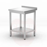 Laud, Riiuliga seina - poltidega, sügavus 600 mm, Kitchen Line, HENDI, 600x600x(H)850mm