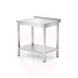 Laud, Riiuliga seina - poltidega, sügavus 600 mm, Kitchen Line, HENDI, 800x600x(H)850mm