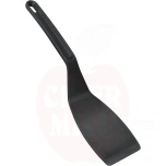 Angled frying spatula, Black, HENDI, 325x90mm