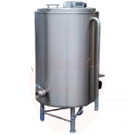 Pasteur-Kühler 1000L 18 kW, mit Wärmetauscher