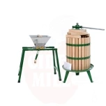 Saftpresse Set 18l + Eco 7 mit Ständer