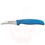 Supra Colore vegetable knife, Ambrogio Sanelli, curved blade, Blue, (L)190mm