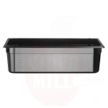 Behållare, black polycarbonate, Profi Line, Black, 530x325x, HENDI, 21L, GN 1/1, GN 1/1