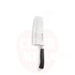 Cleaver, Profi Line, Granton indentations, Black, HENDI, (L)300mm