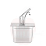 Dosaator, GN-konteinerite kaas koos iga, HENDI, GN 1/4, 270x165mm