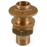 Durchführung vom Tank 1/2VKx3/4VK Messing + Dichtungen 2 Stk