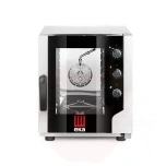 Convection steam oven – Evolution Next 5 x GN 2/3, electric, with direct steam, electromechanical control, Tecnoeka, Evolution, 230V/3200W, 550x754x(H)662mm