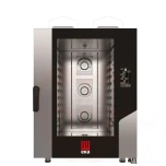 Convection-steam gas oven Millennial Black Mask Bakery, 10x 600x400mm -electronic control, Tecnoeka, 230V/700W, 18kW, 850x1035x(H)1231mm