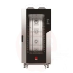 Convection-steam gas oven Millennial Black Mask Bakery. 16x 600x400mm - electronic control, Tecnoeka, 230V/1450W, 30000kW, 930x1160x(H)2060mm