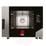 Kiertoilma-höyryuuni Millennial Black Mask Bakery, 4 × 600 × 400 mm – elektroninen ohjaus, sähkökäyttöinen, Tecnoeka, 400V/7800W, 850x1035x(K)700mm