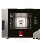 Convection-steam gas oven Millennial Black Mask Bakery, 4x 600x400mm - electronic control, Tecnoeka, 230V/300W, 9,3kW, 850x1035x(H)801mm