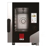 Elektriline konvektsioon-ahi Millennial Touch Screen Gastro Compact 6 x GN 2/3, elektrooniline juhtimine, Tecnoeka, 400V/5200W, 500x750x(H)700mm