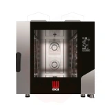Convection-steam gas oven Millennial Black Mask Bakery, 6x 600x400mm - electronic control, Tecnoeka, 230V/500W, 13,5kW, 850x1035x(H)951mm