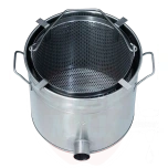 Flott Aufnahmeschale für Schälmaschine, rostfrei