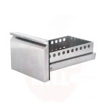 Drawer with rails – 2-piece set, Arktic, Profi Line, 300x545x(H)145mm