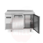 Kylmäpöytä Kitchen Line 600 - 2 ovella, koneikko sivulla, Arktic, 166L, 230V/300W, 1200x600x(K)886mm