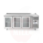 Refrigerator counter three glass door, Arktic, 420L, 230V/400W, 1795x700x(H)850mm