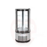 Pyöreä kylmävitriini, Arktic, 100L, 230V/210W, ⌀480x(K)1065mm