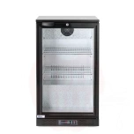 Back bar refrigerator single-door, Arktic, 86L, Black, 220-240V/120W, 500x530x(H)865mm