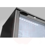 Back bar refrigerator 86L single-door Arktic black 220-240V/120W 500x530x(H)865mm