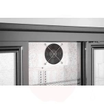 Kühlschrank, Getränke mit 3 Schiebetüren hinten, Schwarz, 1350x520x, Arktic, 308L, 220-240V/160W, (H)865mm