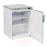 Budget Line jääkaappi valkoisella maalatulla teräsrungolla, HENDI, Budget Line, Valkoinen, 230V/124W, 598x623x(K)838mm