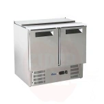 2-ukseline tõstetava kattega külmutatud salatilett 2-kohaline salatilett, Arktic, 247L, 900x700x(H)860mm