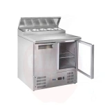 2-ukseline külmutuslaud koos pealisehitusega, Arktic, 900x695x(H)955mm