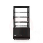 Refrigerated display cabinet, 68 l, Arktic, Black, 230V/170W, 444x397x(H)875mm