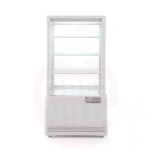 Jahe-vitriinkapp, 68 l, Arktic, valge, 230V/170W, 444x397x(H)875mm