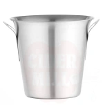 Champagne cooler, BarUp, Silver, ⌀210x, 5L, (H)210mm