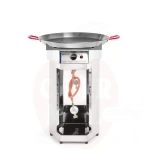 Kaasugrilli Fiesta 600, HENDI, 4,8kW, 600x600x(K)870mm