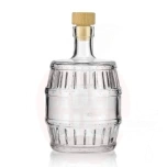 Glasflasche 500ml Bier transparent, 10 Stück