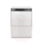 Diskmaskin 50x50 HENDI med diskmedeldoserare och avloppspump 230V/3600W 600x570x(H)830mm