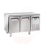 Freezer counter with 2 doors and side unit, Arktic, GN 1/1, 230V/570W, 1380x700x(H)850mm