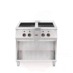 Induktioliesi 4 keittolevyllä, HENDI, 400V/17000W, 800x720x(K)854mm