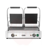 Contact grill - double version, HENDI, half smooth, half ribbed, 230V/3600W, 570x375x(H)216mm
