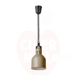 Cilindra formas lampa ēdienu siltuma uzturēšanai ar regulējamu augstumu, Smilškrāsas, ⌀175x, HENDI, 230V/250W, (H)250mm