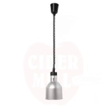 Cilindra formas lampa ēdienu siltuma uzturēšanai ar regulējamu augstumu, Sudraba, ⌀175x, HENDI, 230V/250W, (H)250mm