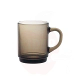 Glass with handle VERSAILLES SEPIA, Duralex, Brown, 6 pcs., ⌀72x, 26L, (H)89mm