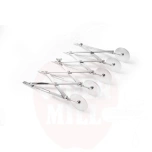 Produkt, 5 wheel dough cutter, 222x56x, HENDI, (H)55mm