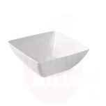 Bļoda, Kvadrātveida, Balts, 270x270x, HENDI, (H)105mm