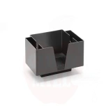 Bārmeņa komplekts – 3 nodalījumi, BarUp, Melns, 193x143x, (H)136mm